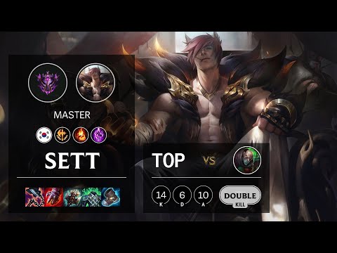 Sett Top vs Singed - KR Master Patch 11.17
