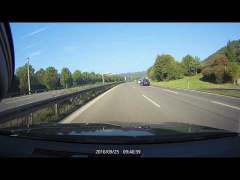 Wie man *nicht* auf eine Autobahn/Bundesstraße auffährt..