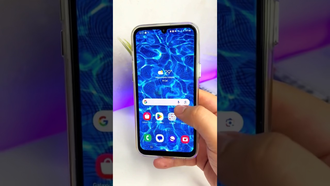 Fondo de pantalla con efecto de agua para tu celular gratis 📲 #android #tipsandtricks