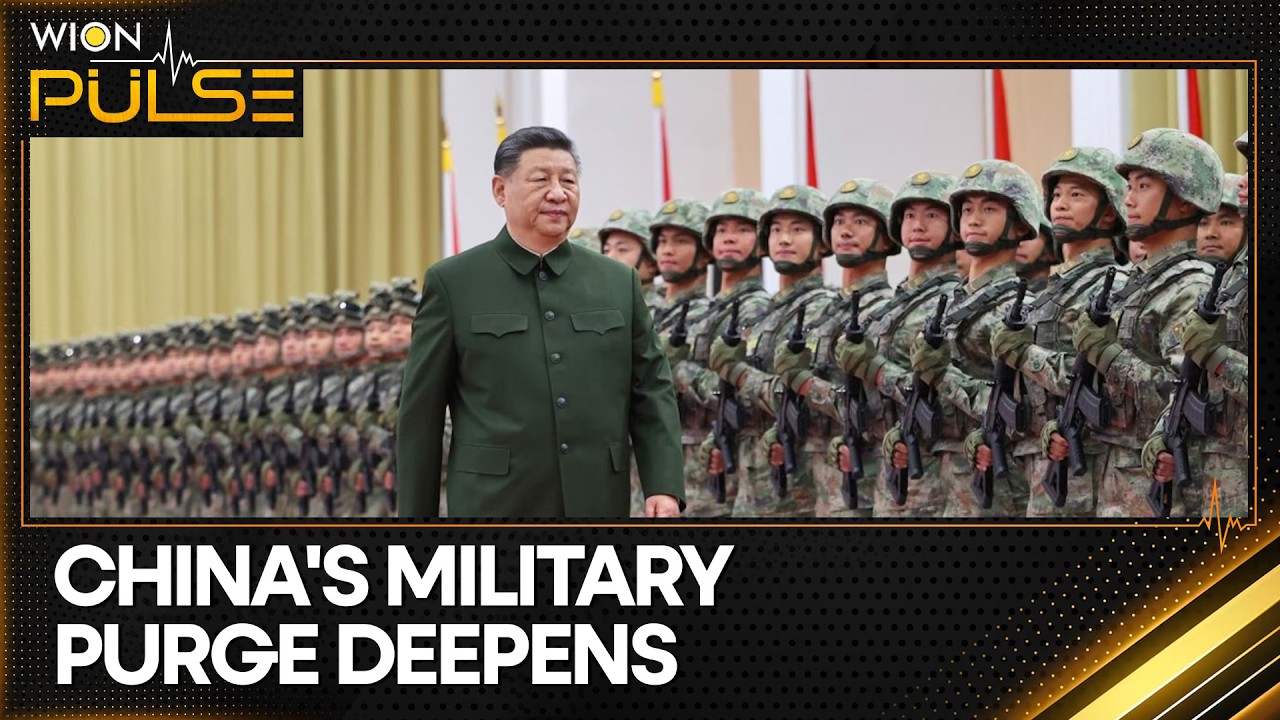 China Military Purge: President Xi Tightens Grip on PLA Leadership | WION Pulse