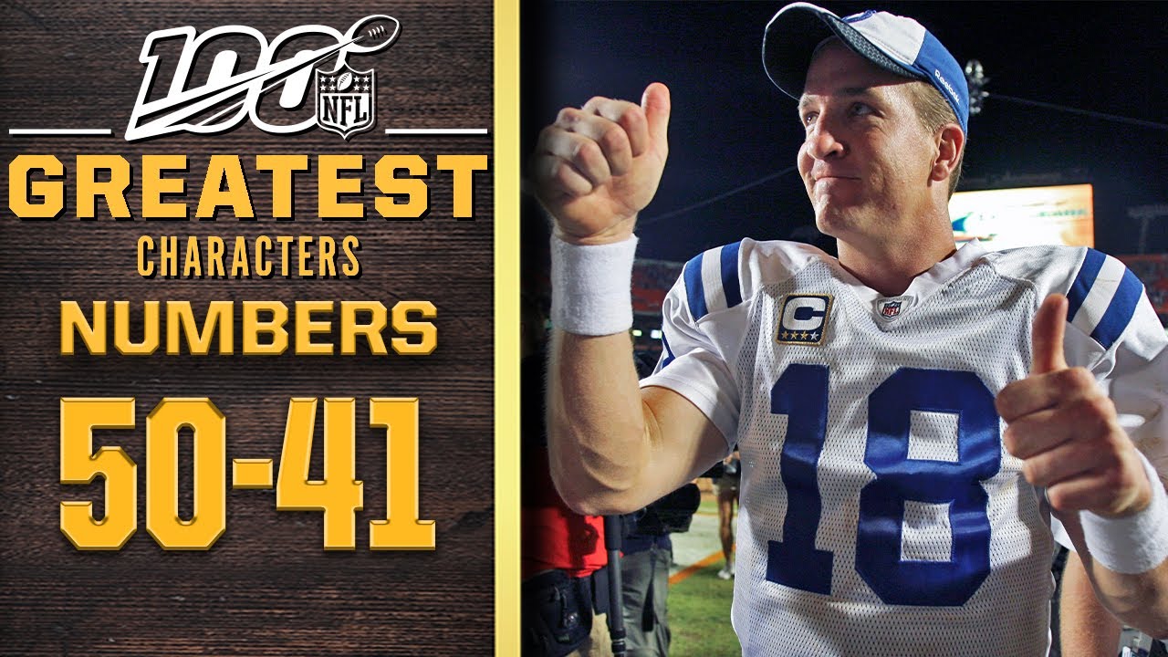 100 Greatest Characters: Numbers 50-41 | NFL 100