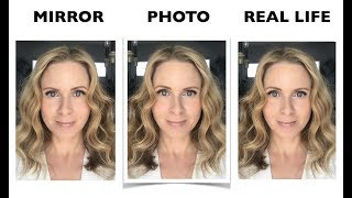 WHY WE LOOK BETTER IN A MIRROR THAN A PICTURE | skip2mylou