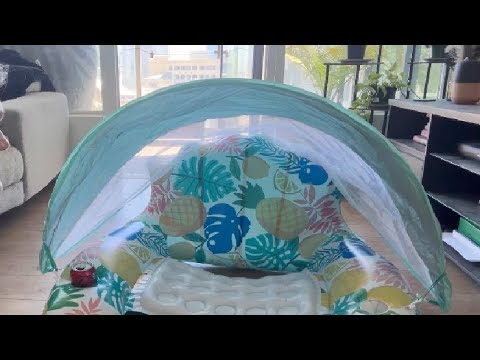 Inflatable Pool Floats Adult with Canopy, XL Pool Chair Lounge Float Review