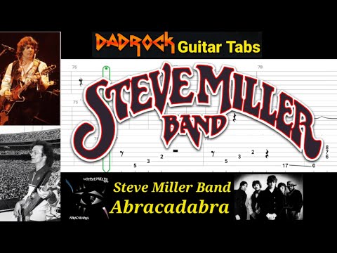 Abracadabra - Steve Miller Band - Lead Guitar TABS Lesson 
