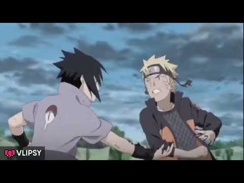Naruto and sasuke fight