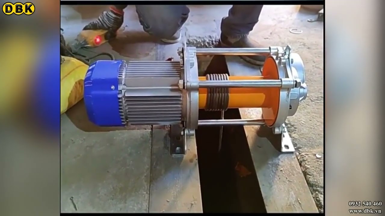 Video Máy tời đa năng KY1000 (1000/2000kg; 100m) - Máy tời đa năng KY1000 (1000/2000kg; 100m)