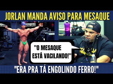 JORLAN CHAMA A ATENÇÃO DO MESAQUE AO VIVO