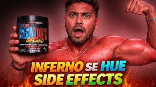 Blackbeast nutrition Big Daddy INFERNO Pre-workout side effects