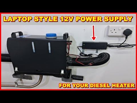 EASY FIT DIESEL HEATER 12v mains power supply NO COMPLICATED WIRING TO DO PLUG AND PLAY Heating Home
