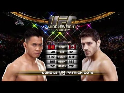 Cung Le vs Patrick Cote