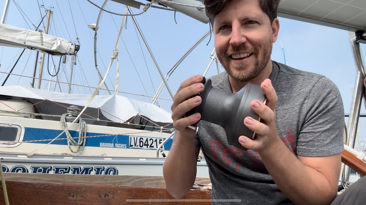 Back to Venice. New Lewmar winches 😃