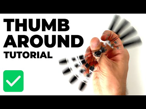How To Spin A Pen - Thumb Around Tutorial