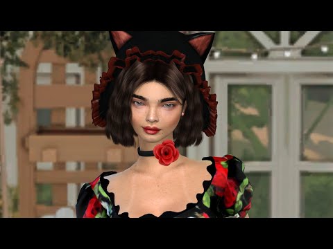 the sims 4 cc download girl Ocean Beaufort by Bonita100 Cas Video Preview
