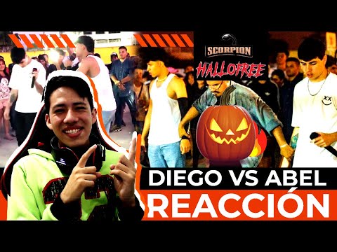 DIEGO VS ABEL HALLOWFREE 2022 (REACCIÓN) FINAL NACIONAL🎃