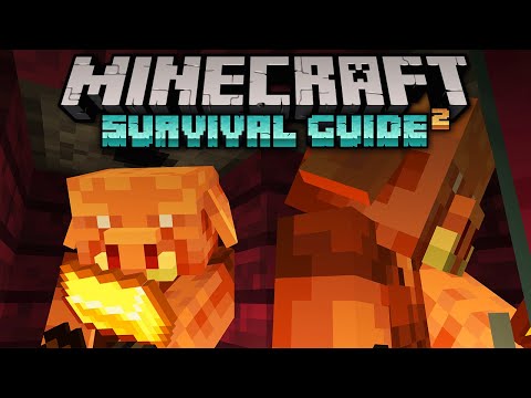 Mining Gold & Automatic Bartering! ▫ Minecraft Survival Guide (1.18 Tutorial Lets Play) [S2 E69]