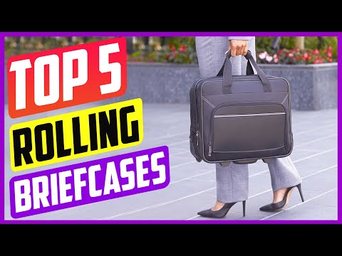Top 5 Best Rolling Briefcases On The Market in 2021 Reviews [ Buying Guide ]