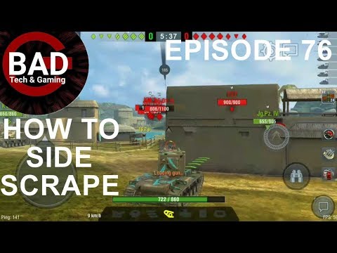 How To Side Scrape - KV2 - WOT Blitz