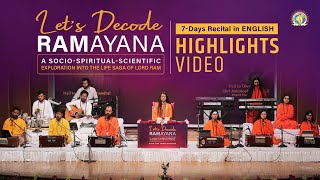 Highlights Video | Let’s Decode Ramayana | 25th to 31st Dec 2022 | DJJS Presentation