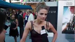 Stana Katic - Elysium premiere - Xinhua (Aug 7 2013)