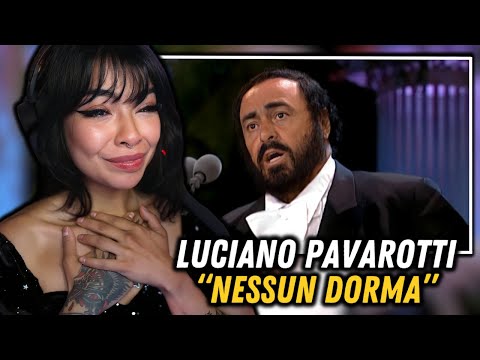 I'M SO EMOTIONAL!!! | First Time Reaction to Luciano Pavarotti  "Nessun Dorma" | SINGER REACTS