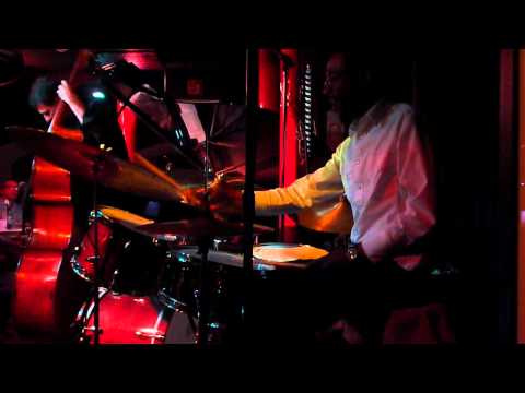 Brian Blade  london 2012 playing with Jon Cowherd'