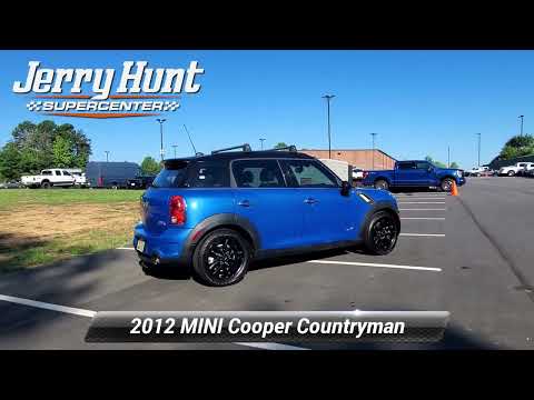Used 2012 MINI Cooper Countryman S, Salisbury, NC SK1535