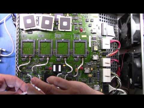 HP 54845A Oscilloscope A/D Hybrid Cleaning