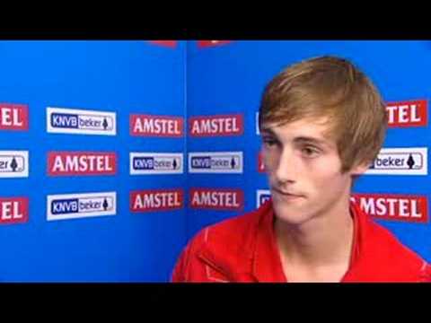 Beloften genieten van bekerwedstrijd