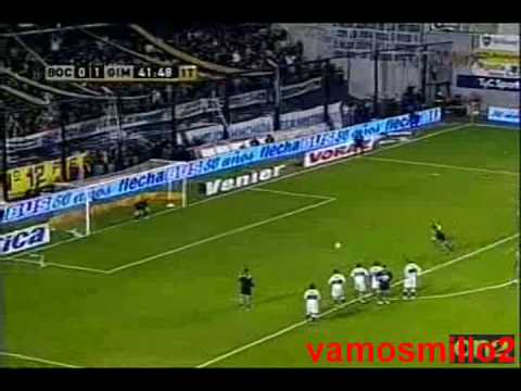 Boca 1 Gimnasia LP 2 - Torneo Clausura 2009