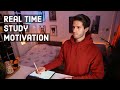 REAL TIME study with me (no music): 5 HOUR Productive Pomodoro Session | KharmaMedic