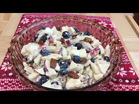 Apple Fruit Salad Supreme and Beyond… no added sugar