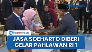 Alasan Prabowo Beri Soeharto Gelar Pahlawan Nasional, Bukan jadi Presiden tapi Jasanya Lucuti Jepang