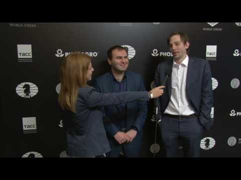 Day 7 Interview with GM Shakhriyar Mamedyarov and GM Alexander Grischuk
