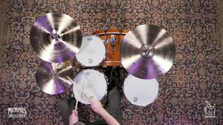 Video thumbnail for Sabian 14" HHX X-Celerator Hi-Hats - 1060/1665g (11402XL-1021519H) by Memphis Drum Shop