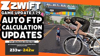 ZWIFT Game Update 1.79 - FTP Auto Calculation Updates // December 2024