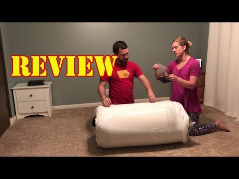 Review Tuft And Needle Queen Mattress Bed in a Box Adaptive Foam Unboxing 2018