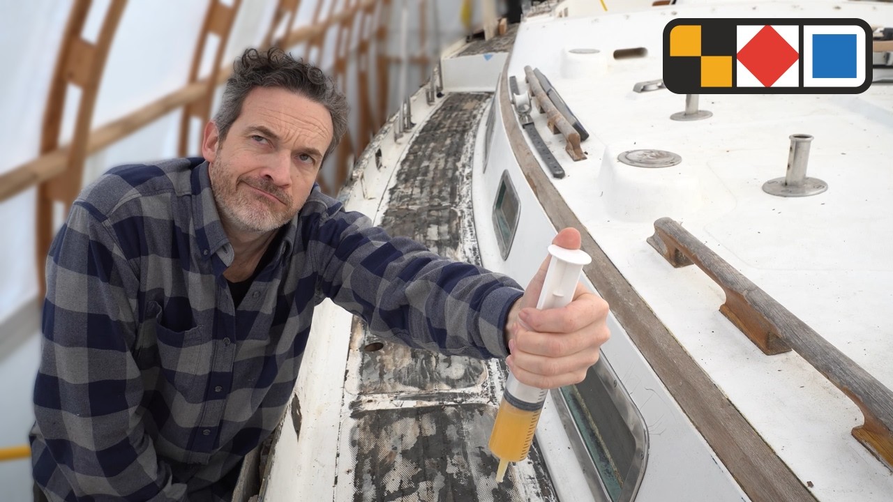 Does Injecting EPOXY actually FIX a rotten boat deck?!