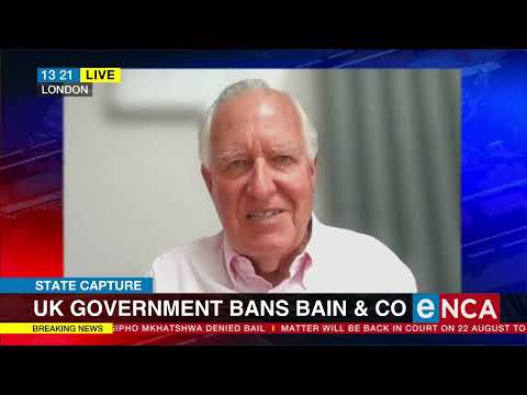 UK govt bans Bain and Co