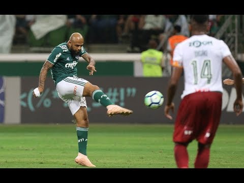 GOL MAIS BONITO DO PALMEIRAS EM 2018 !!! #Ousado