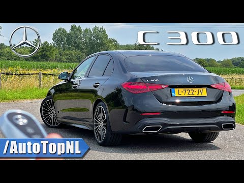2022 Mercedes-Benz C Class C300 | REVIEW on AUTOBAHN [NO SPEED LIMIT] by AutoTopNL