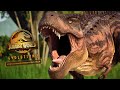 Tarbosaurus vs Therizinosaurus - Jurassic World Evolution 2 [4K]