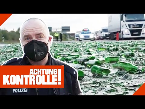 HOPFEN und MALZ verloren! 🍺 Scherben und auf der A28! | Kabel Eins | Achtung Kontrolle