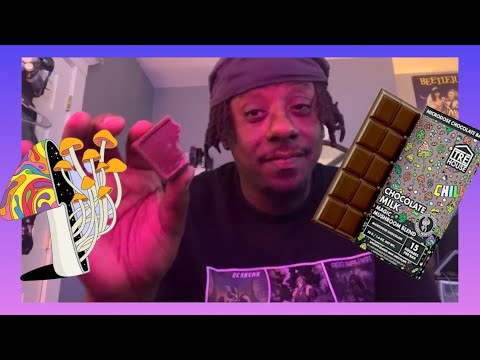 MUSHROOMS CHOCOLATE BAR (shroom trip)