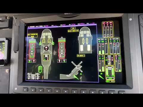 Austrian G5000H engine start with synoptic page