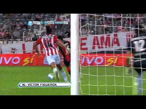 Gol de Figueroa Estudiantes 2   Newell's 3 Fecha 5 Torneo Final 2013 Golesya.com