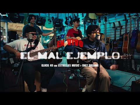 SANTA GRIFA -MAL EJEMPLO (LIVE SESSION) COVER - GLOCK 40 - DREAMS SESSION