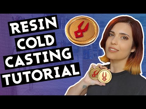 Making Charon’s Obols from HADES | Resin Cold Casting Tutorial