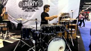 Video thumbnail for Liberty Drums Fusion Series @NAMM14 Introduction by Liberty Drums