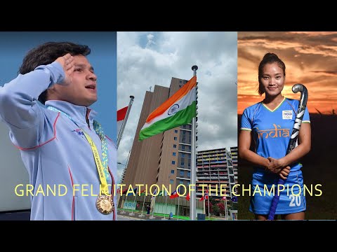 Grand Felicitation of the Champions: Jeremy leh Remsiami