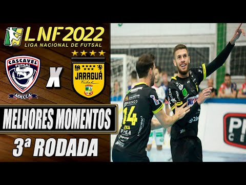 Melhores Momentos Cascavel X Jaraguá | 3ª Rodada | LNF 2022 (16/04/2022)